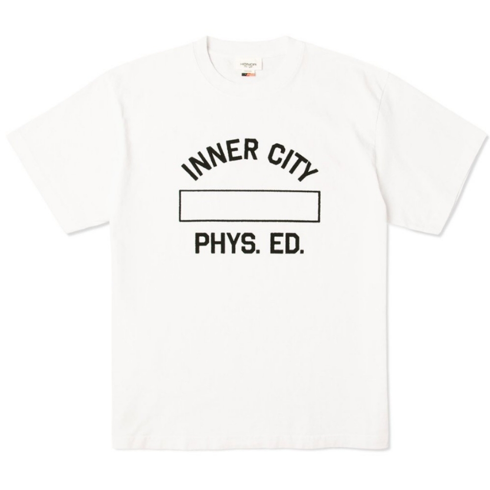 Honor The Gift Clothing HTG Men Physical Education Tee (white / black) M